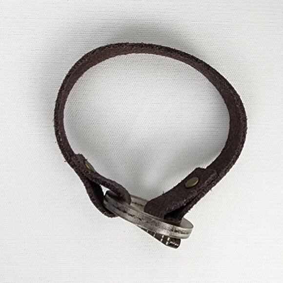 Color by amber brown toggle bracelet - Picture 3 of 7